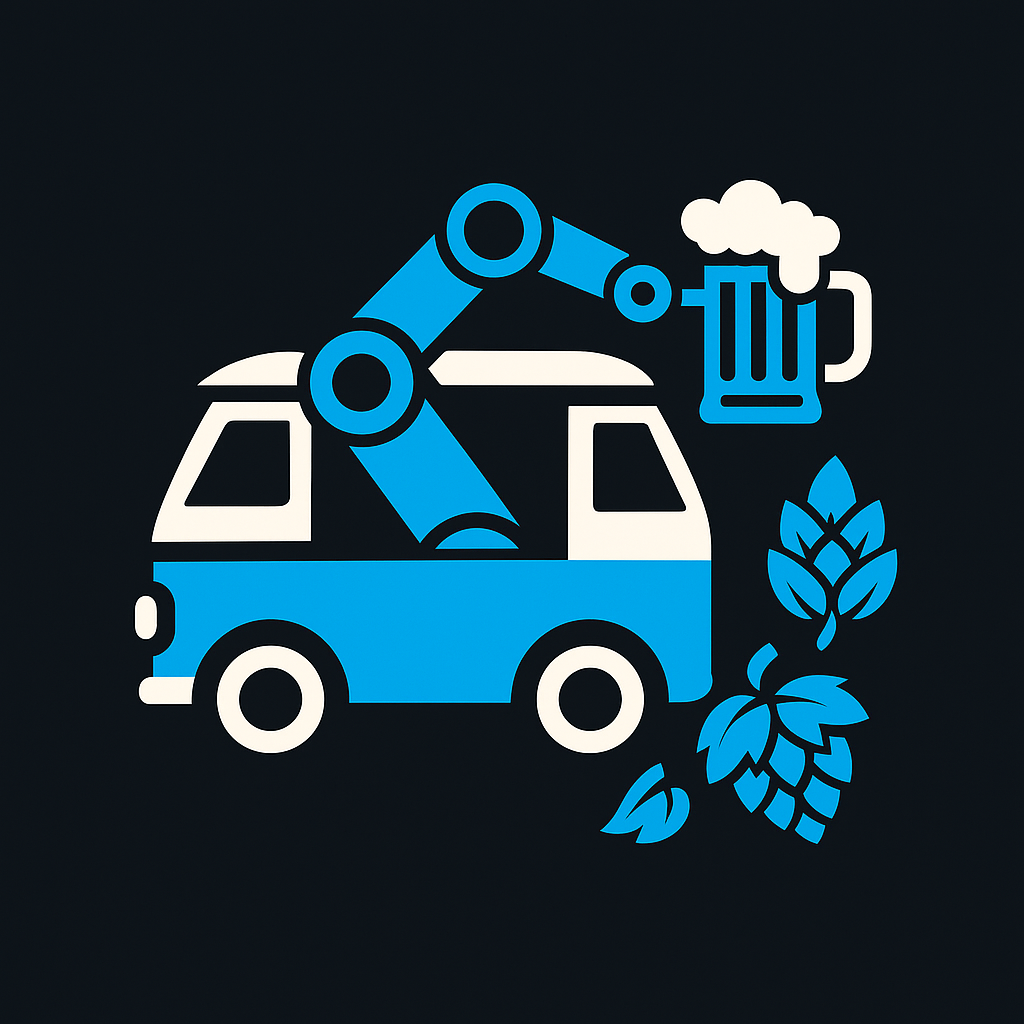 Roboterbar Illustration